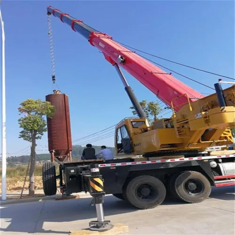 正阳吊车立柱子怎么吊